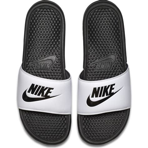 nike benassi jdi slippers zwart wit|Nike Benassi JDI Women's Slides.